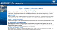 Desktop Screenshot of insolvencynet.treasury.gov.au